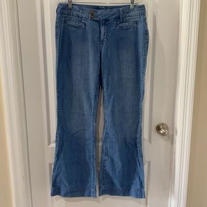 Banana Republic wide leg jeans